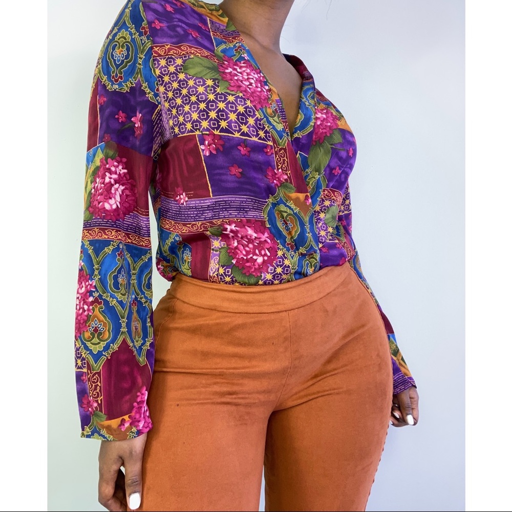 Vintage 90’s Tribal Blouse- NEVER WORN